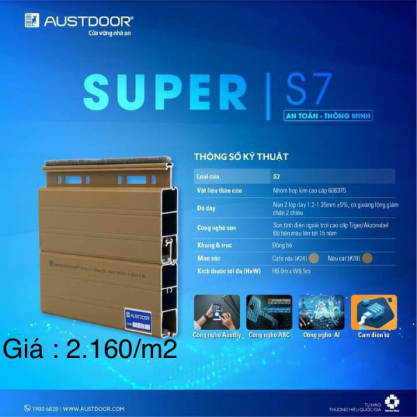 của cuốn austdoor s7