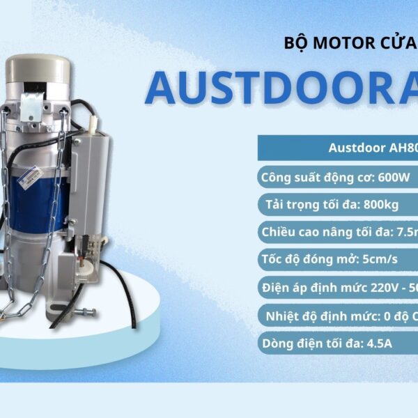 Motor Cửa Cuốn Austdoor AH800A Chính Hãng